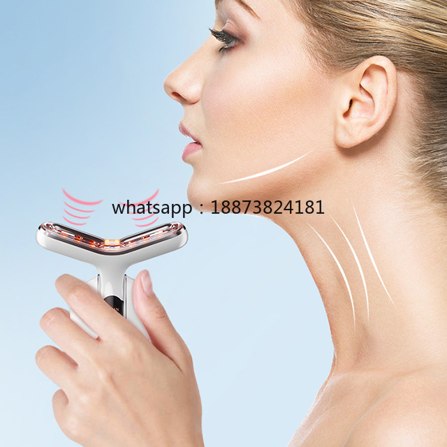 Scalp Massager Electric - เครื่องนวดดูแลผิวหน้าและลำคอ ลดเลือนริ้วรอย ยกกระชับผิว จัดส่งรวดเร็ว