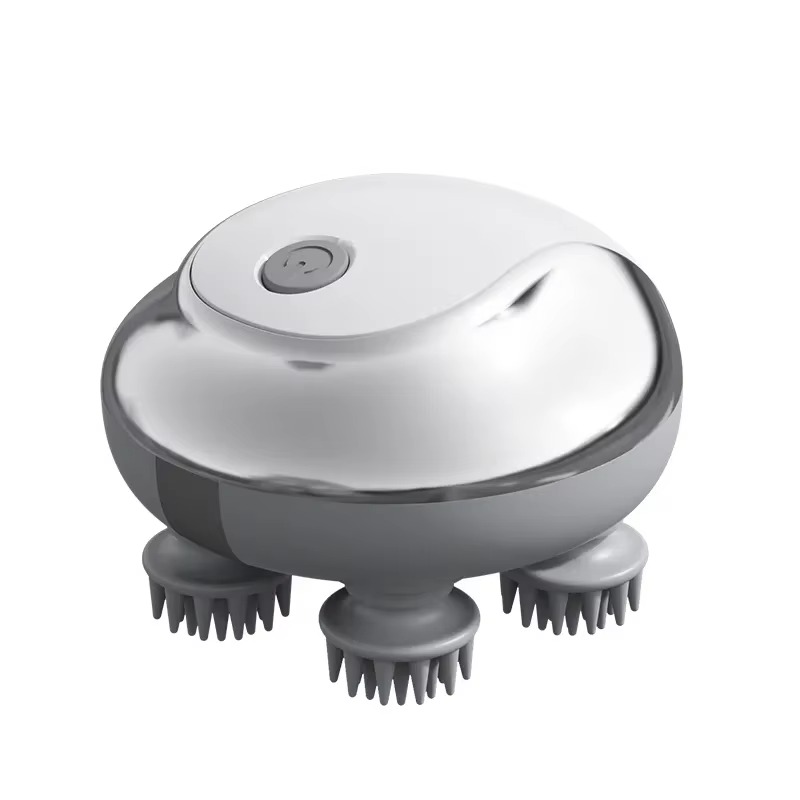 Scalp Massager Electric - เครื่องนวดศีรษะขนาดเล็กแบบชาร์จไฟได้ เครื่องนวดสัตว์เลี้ยงไฟฟ้า รูปทรงกรงเล็บมังกร อเนกประสงค์ นวดคลึงบำบัด