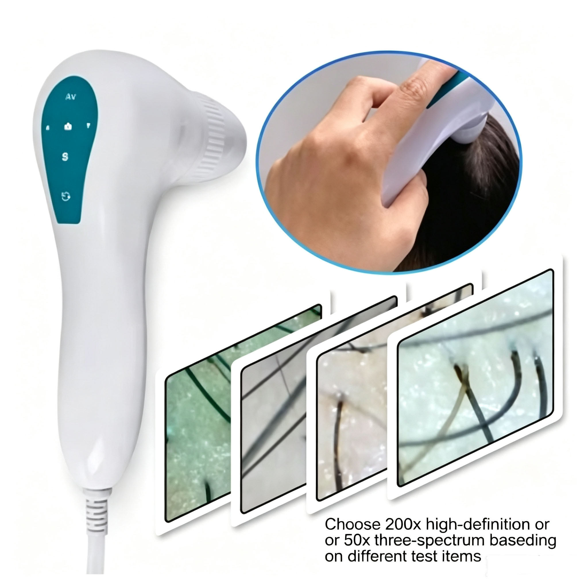เครื่องตรวจจับรูขุมขนหนังศีรษะ - Scalp Massager Electric บทวิจารณ์และราคา