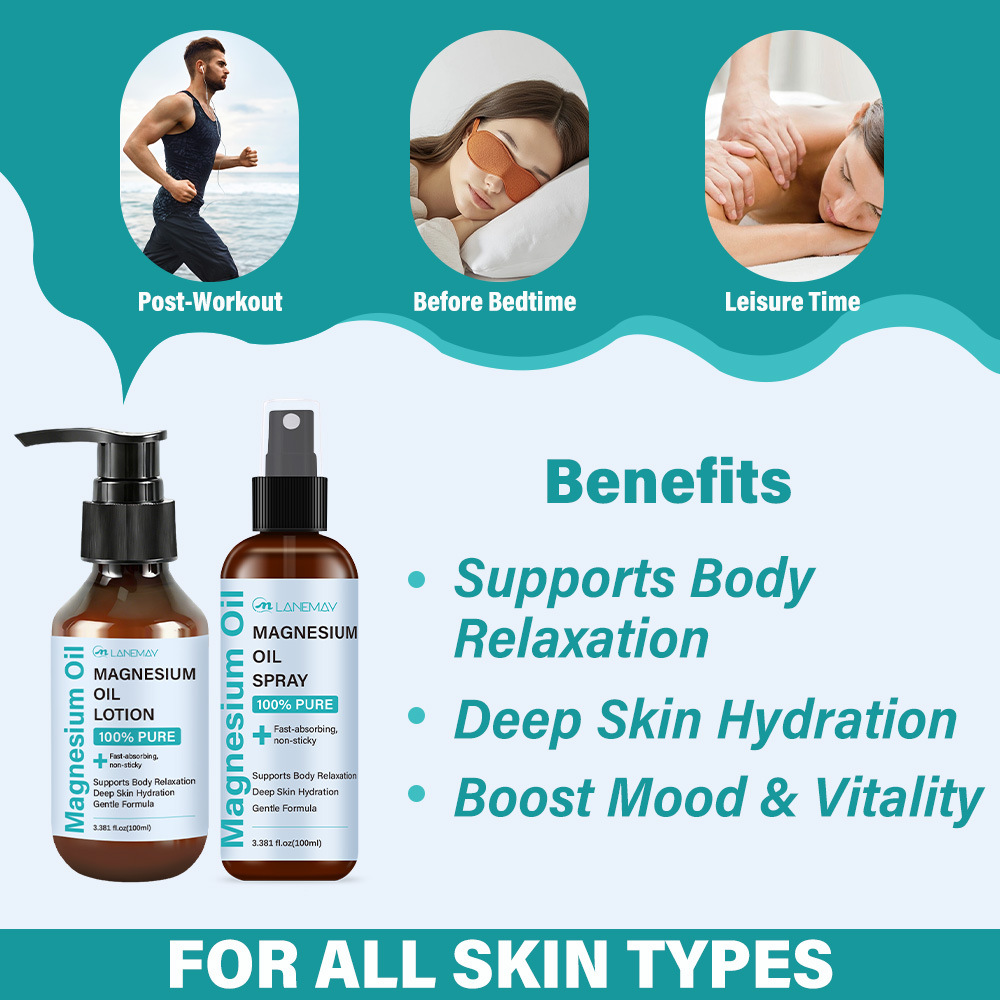 ชุดสเปรย์และโลชั่นแมกนีเซียมออ - Bath Salts Magnesium บทวิจารณ์และราคา