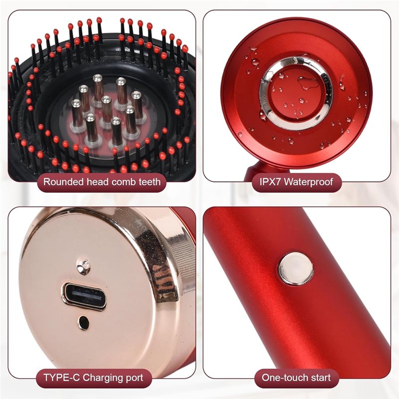 แปรงนวดหนังศีรษะ A69T, เครื่อง - Scalp Massager Electric บทวิจารณ์และราคา