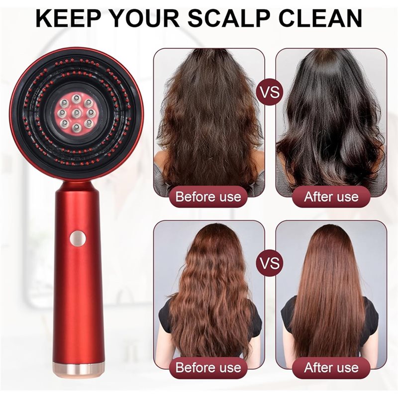 แปรงนวดหนังศีรษะ A69T, เครื่อง - Scalp Massager Electric บทวิจารณ์และราคา