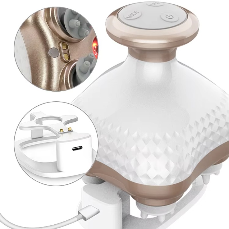 เครื่องนวดศีรษะไฟฟ้าแบบพกพา กั - Scalp Massager Electric บทวิจารณ์และราคา