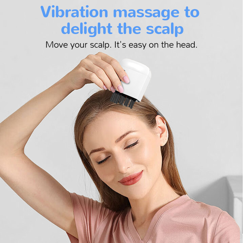 หัวนวดหนังศีรษะไฟฟ้าแสงสีแดงกา - Scalp Massager Electric บทวิจารณ์และราคา
