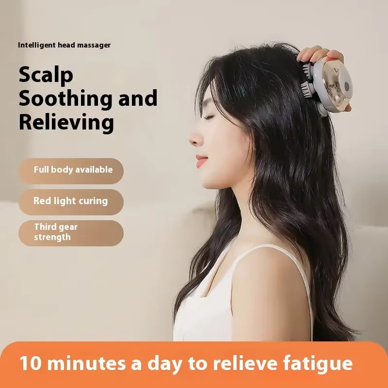 เครื่องนวดศีรษะขนาดเล็กแบบชาร์ - Scalp Massager Electric บทวิจารณ์และราคา