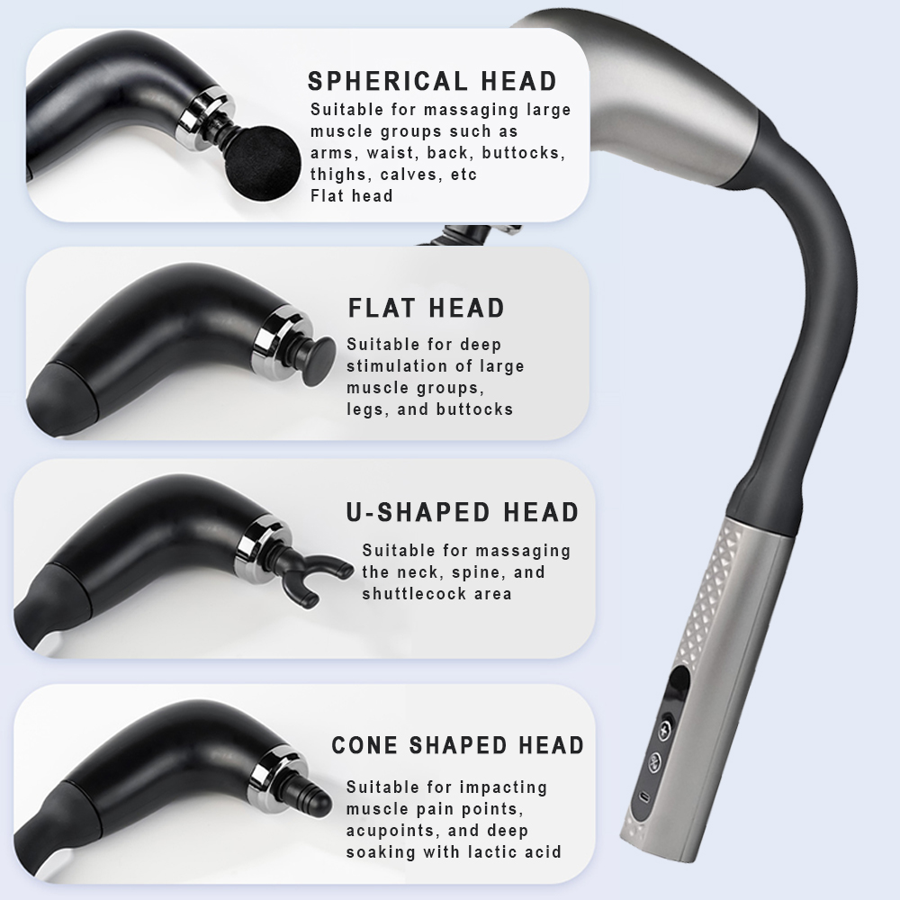 แบบพกพา Fascial นวดปืนไฟฟ้า Pe - Scalp Massager Electric บทวิจารณ์และราคา